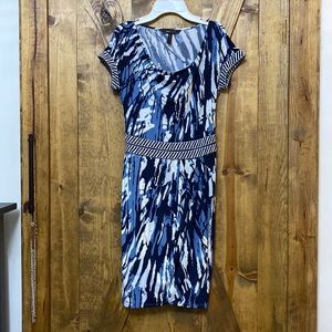 BCBGMaxAzria | Abstract Print Mini Dress